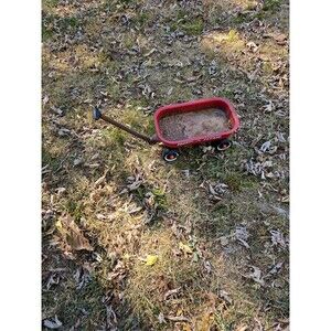 Vintage Radio Flyer Little Red Toy Wagon